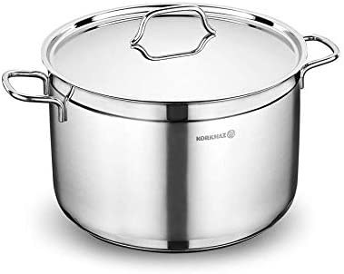 قابلمه استیل بلند آلفا سایز 26 کرکماز کد 1026بانه تجارت