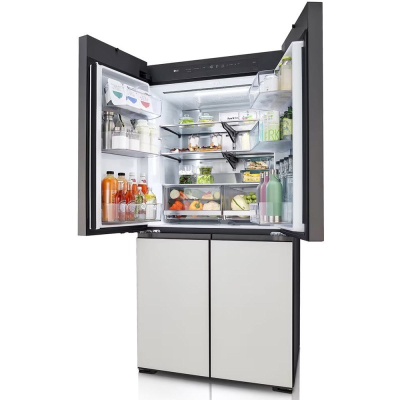 یخچال فریزر ساید بای ساید مود آپ مدل V960 ظرفیت ۳۰ فوت بانه تجارت